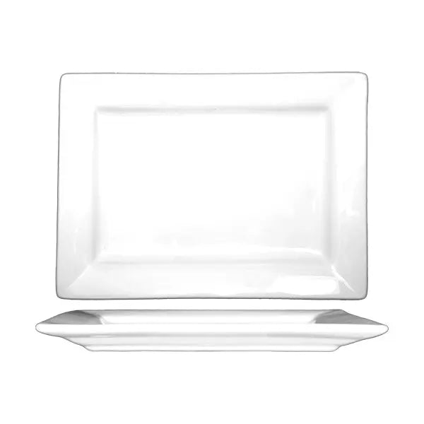 ITI EL-22 Elite 8" X 5.75" Rectangle Plates International Tableware