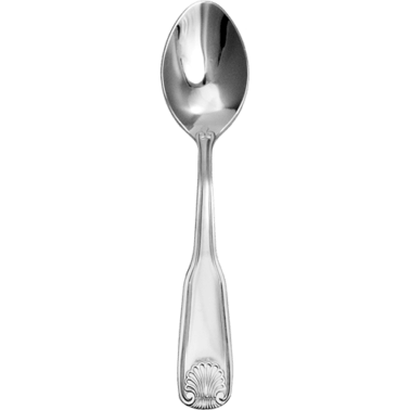 ITI NA-111 Nautilus 6.25" 18/0 Stainless Steel Teaspoon Dozen International Tableware