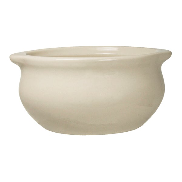 ITI OSC-12-AW 12 Oz 5.25" White Onion Soup Crock International Tableware