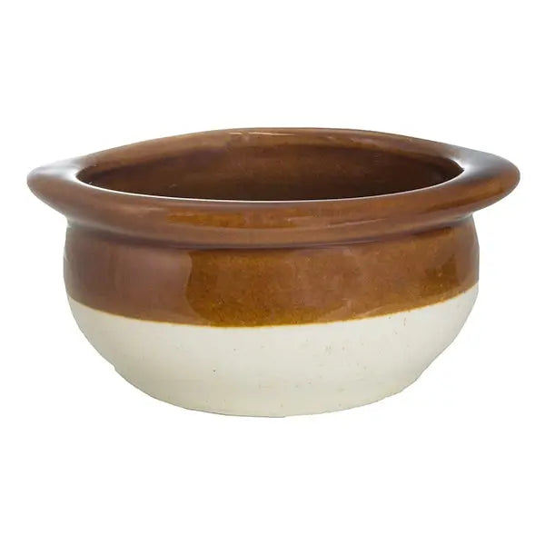 ITI OSC-15 12 Oz Caramel / Beige Onion Soup Crock International Tableware
