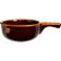 ITI OSC-15-H 12 Oz Caramel / Beige Onion Soup Crock with Handle