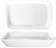 ITI QP-106 10-1/2" X 6-3/8" Quad Rectangular Serving Platter