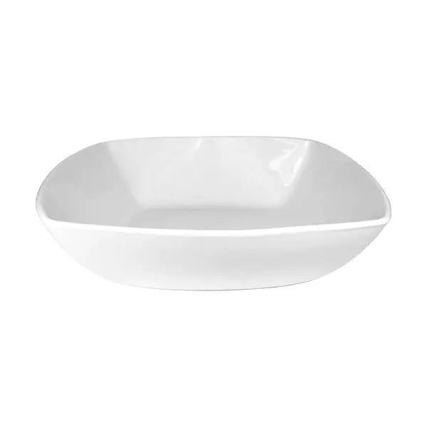 ITI QP-34 8.75" Quad Flat Rim Porcelain Bowl International Tableware