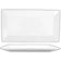 ITI SP-50 Slope 14.5" x 8.25" White Rectangular Platter