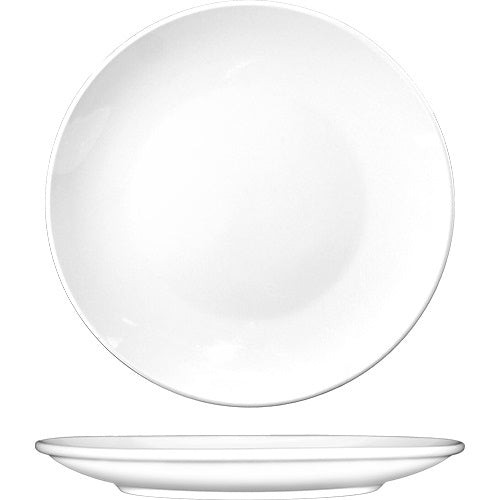 ITI TN-16 10" Round Coupe Plate Torino White International Tableware