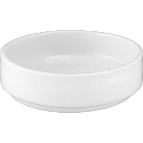 ITI TN-4 Torino 2 oz Round White 3" Sauce Dish International Tableware