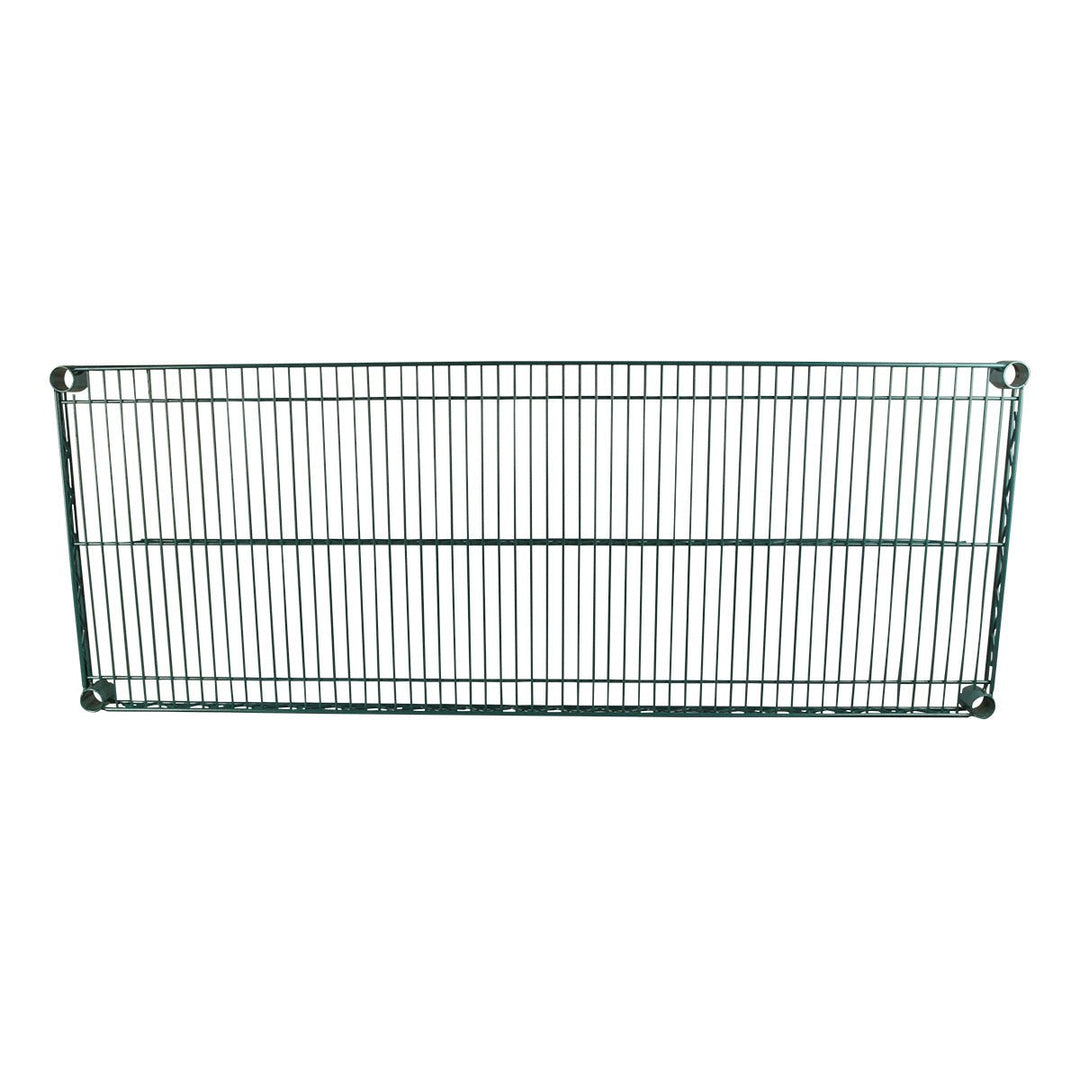 24" x 60" Epoxy Coated Wire Shelf Focus