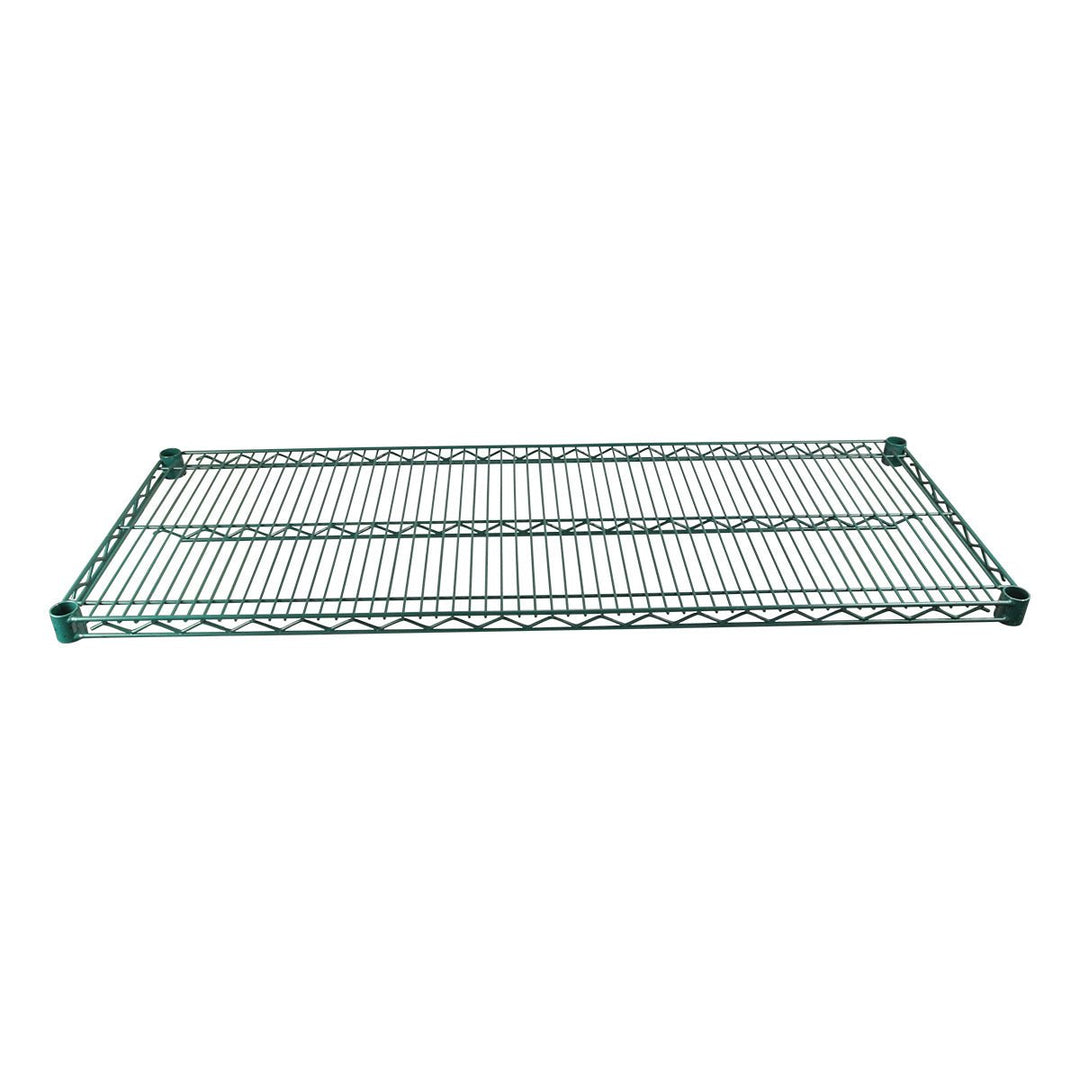 24" x 60" Epoxy Coated Wire Shelf Focus