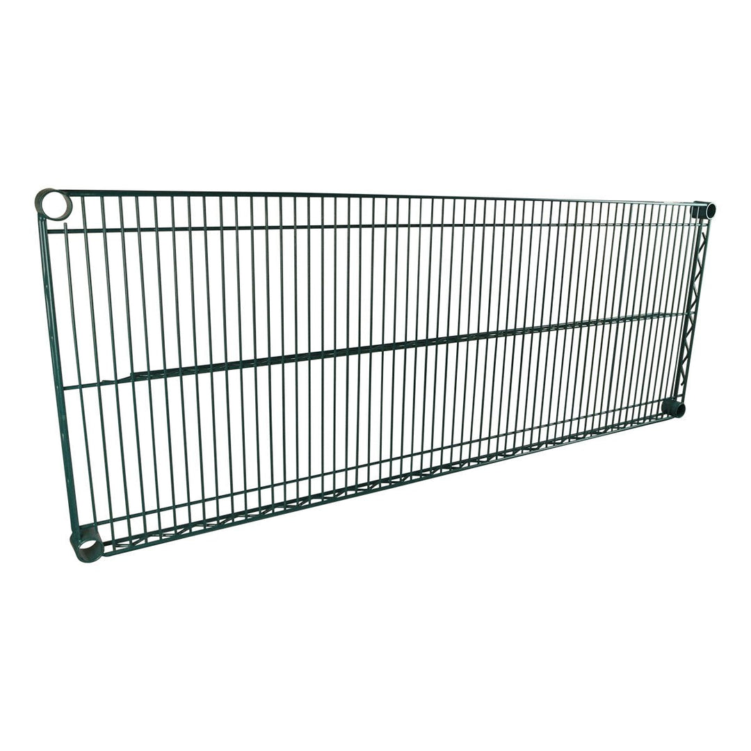 24" x 60" Epoxy Coated Wire Shelf Focus
