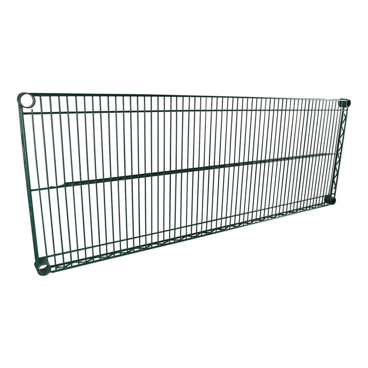 24" x 60" Epoxy Coated Wire Shelf Focus
