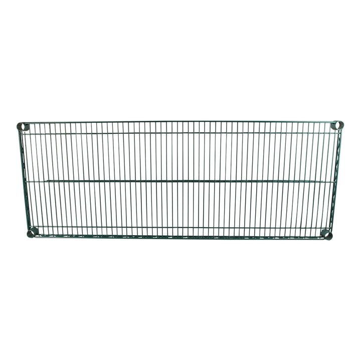 24" x 72" Epoxy Coated Wire Shelf Focus