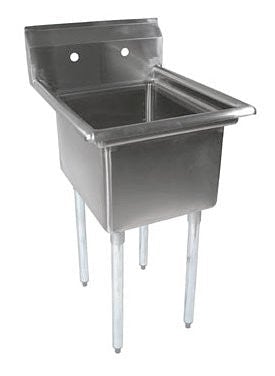 John Boos 1 Compartment Sink 18 X 18 Front To Back