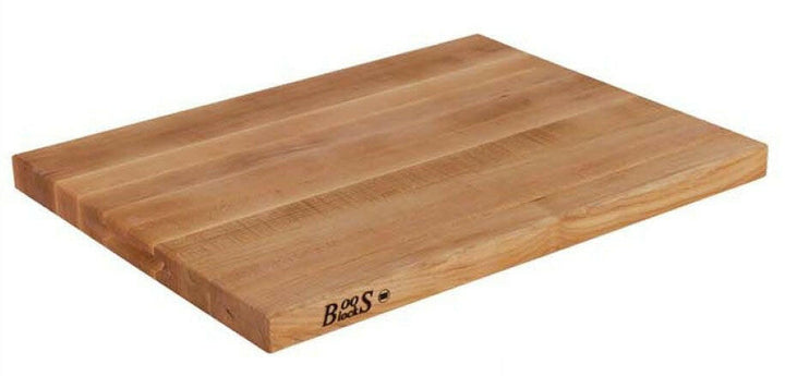 John Boos R02 24" x 18" x 1.5" Maple Cutting Board John Boos