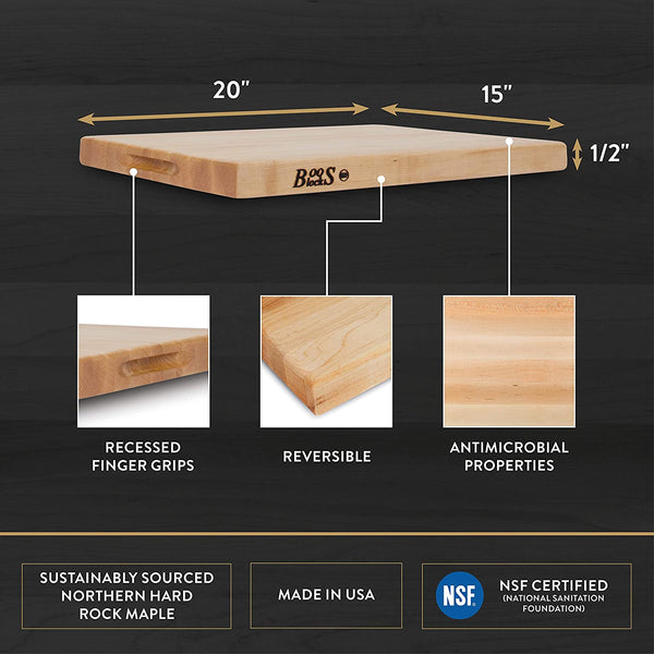 John Boos R03-6 Maple Cutting Board John Boos