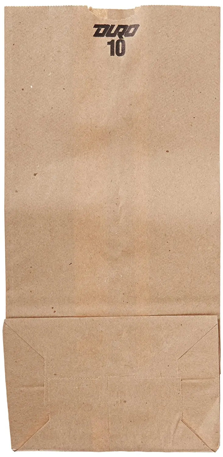 Duro Kraft 10Lb Brown Paper Bags 500/Bundle Duro