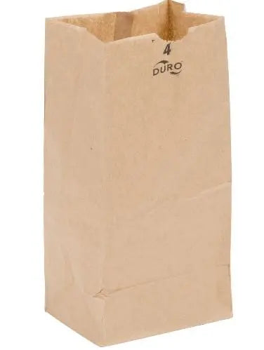 Duro Kraft 4Lb Paper Bags 500/Bundle Duro