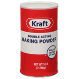 Kraft 5 lb. Double Acting Baking Powder Canister