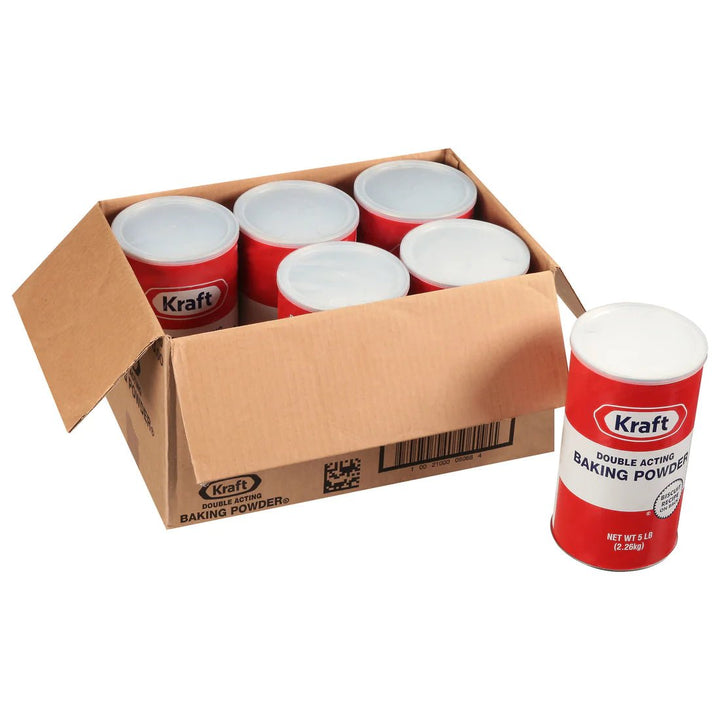 Kraft 5 lb. Double Acting Baking Powder Canister ShopAtDean