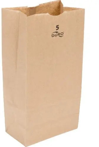 Duro Kraft 5Lb Paper Bags 500/Bundle Duro