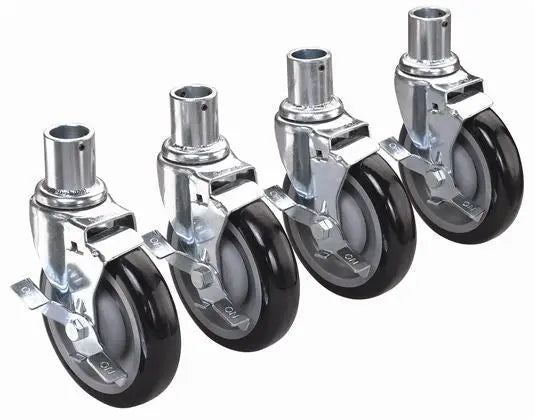 Krowne 28-151S Universal 5" Post Caster for Shelving Krowne