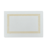 Lapaco 304-005 Greek Key Gold 9.5" x 13" Placemat 1000/CS