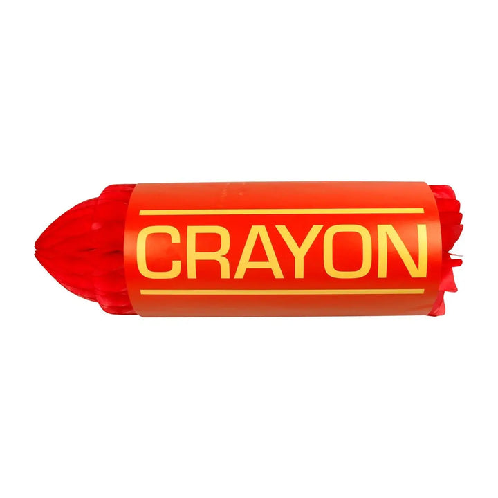 Large Red Paper Crayon Decoration Paper Fantasies