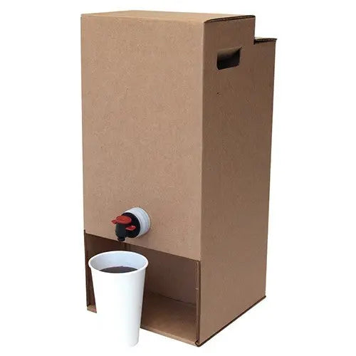 Sabert 7153 3 Gallon Kraft Beverage Container LBP