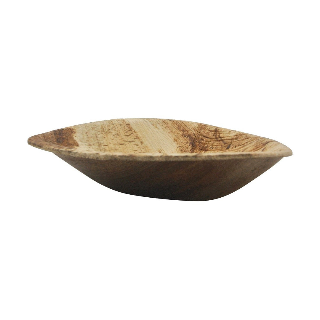Leafware LW5AT 5" Triangle Palm Leaf Appetizer Bowls