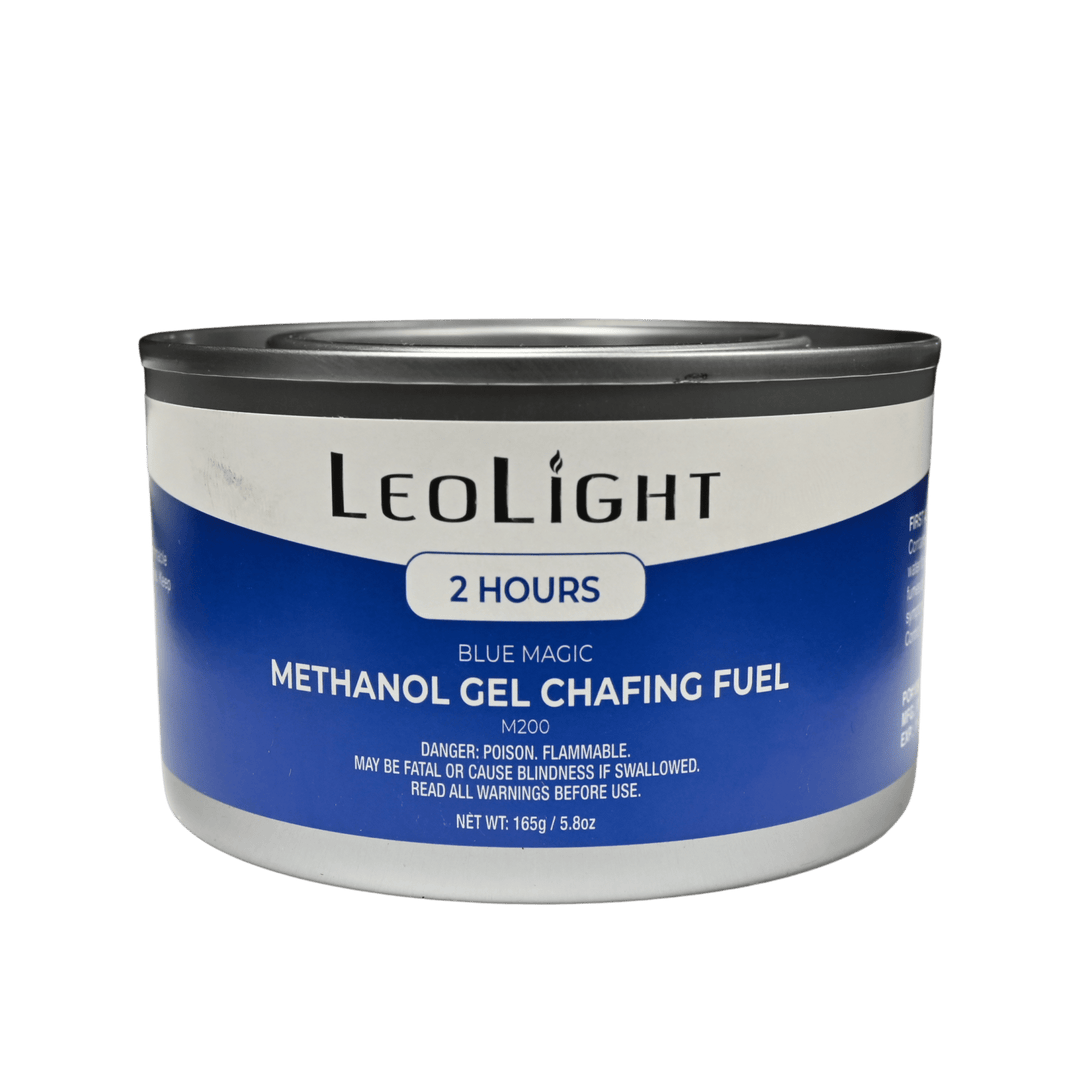 LeoLight M200 2 Hour Blue Magic Methanol Gel Chafing FuelShopAtDean