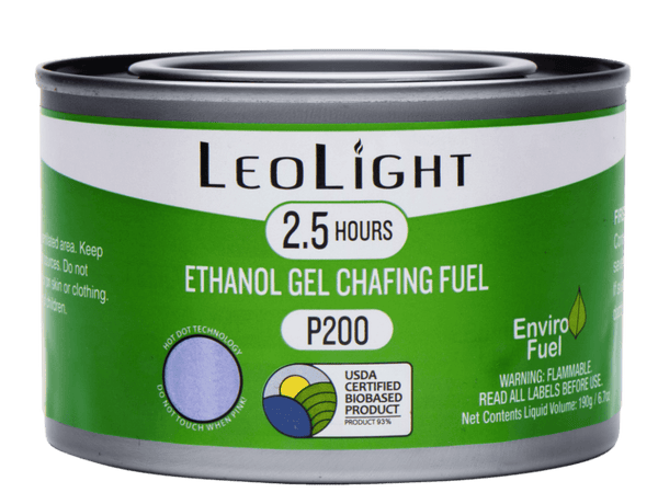 LeoLight P200 2.5 Hour Ethanol Gel Chafing Fuel | Shop Janitorial