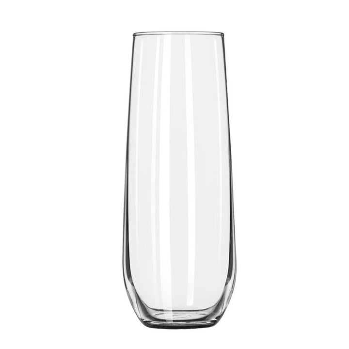 Libbey 228 8-1/2 oz Stemless Flute Glass 12/Case Libbey