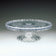 Maryland Plastics MPI1035 10" Crystal Cut Tiered Cake Stand