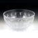 Maryland Plastics MPI03206 12 Quart Clear Crystal Cut Round Punch Bowl