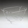 Half Size Wire Chafing Rack - Chrome