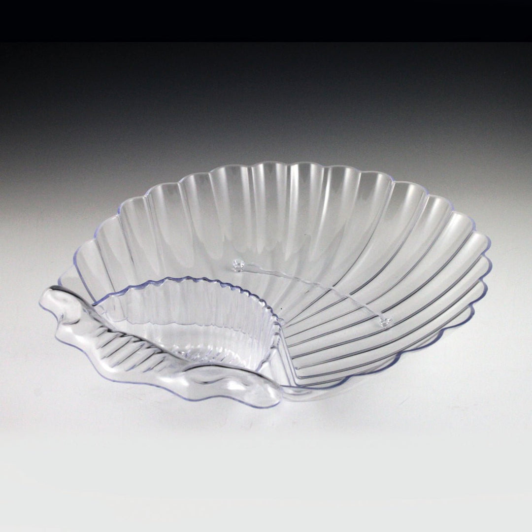 Maryland Plastics MPI03996 14.57" X 12.99" Shell Chip Dish Clear