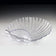 Maryland Plastics MPI03996 14.57" X 12.99" Clear Shell Chip Dish