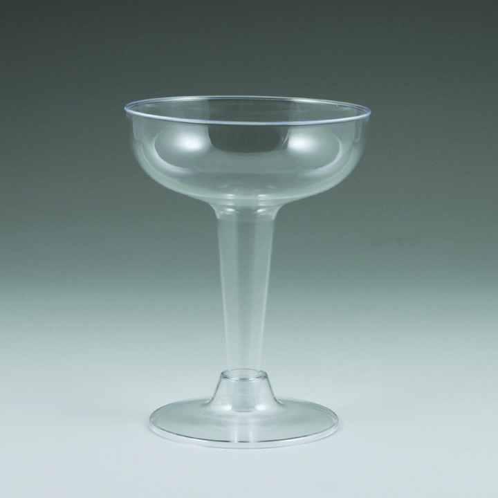Maryland Plastics MPI20400 4 oz Sovereign 2 Piece Plastic ChampagneShopAtDean