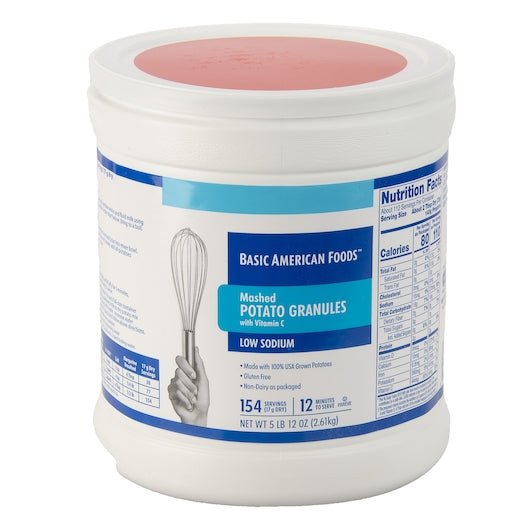 Mashed Potato Granules With Vitamin C 5.75# Can ShopAtDean