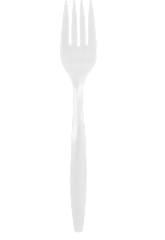 Medium Weight White Forks
