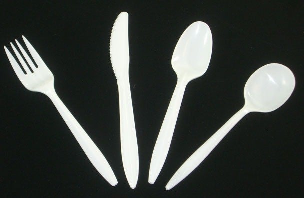 Medium Weight White Soup Spoons