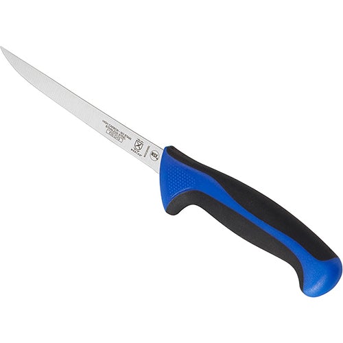 Mercer M22206BL 6" Millennia Blue Handle Narrow Boning Knife Mercer