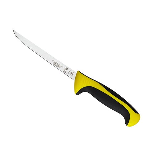 Mercer M22206YL 6" Millennia Yellow Handle Narrow Boning Knife Mercer