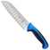 Mercer M22707 7" Millennia Blue Handle Santoku Knife