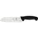 Mercer M22707 7" Millennia Black Handle Santoku Knife