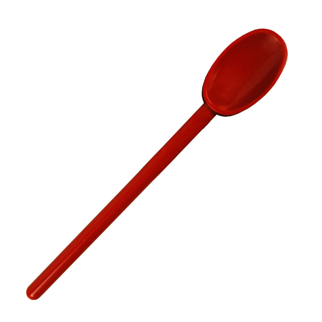 Mercer M33182RD 11-7/8" Red Mixing Spoon