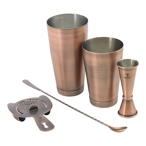 Barfly M37101ACP Antique Copper 5-piece Barfly 1/Set Barfly
