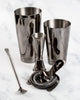Barfly M37101BK Basic Cocktail Shaker Set in Black Finish