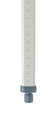Metro MX74P MetroMax iQ 74" Industrial Stationary Shelving Post