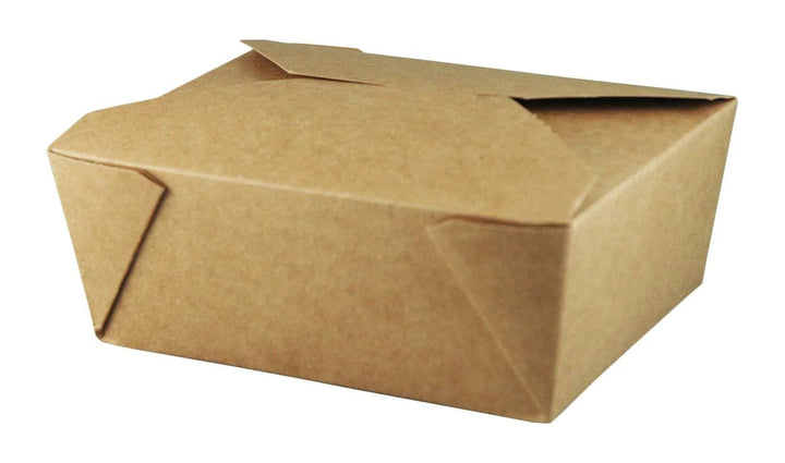 MeyerPak #3 Kraft Anti Fingerprint Takeout Box 200/Case ShopAtDean