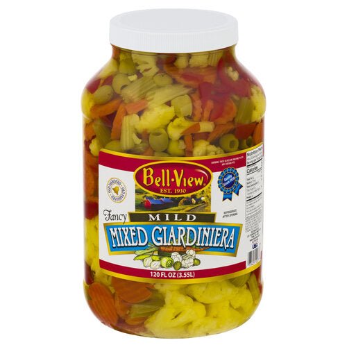 Bell-View Mild Mixed Giardiniera 1 Gallon Bell-View